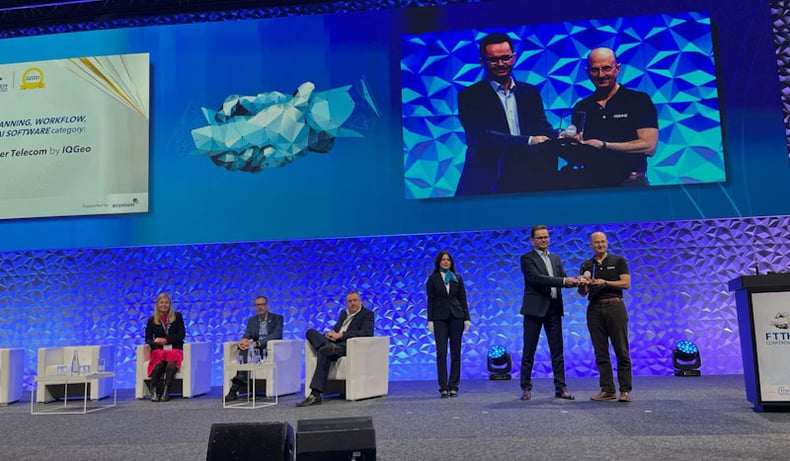 IQGeo Network Manager Telecom software wins FTTH Innovation Award_web